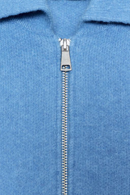 ZIP-UP KNIT CARDIGAN - Zara фото 14