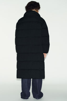 LONG WATER-REPELLENT AND WINDPROOF ANORAK WITH WRAP-AROUND NECK - Zara фото 7