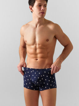 ТРУСЫ МУЖСКИЕ (2ШТ) логотип на глубоком синем +глубоком синем 411216-2 - Mark formelle фото 3