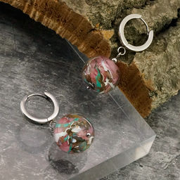 Серьги из муранского стекла ROSE PAYSAGE LS3472