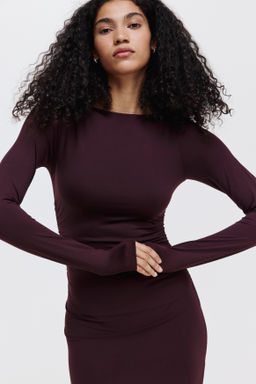 Vestido ajustado con dise?o drapeado - H&m фото 2