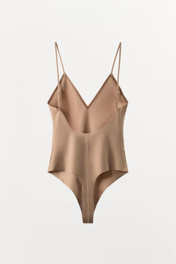 BODY TIRANTES CON POLIAMIDA / rosa claro - Zara фото 6