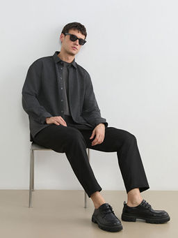 Regular Fit Dokulu Erkek G?mlek