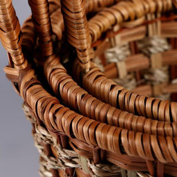 Набор корзин плетёных, 3 шт., 31×26×12/37, 26×22×11/34, 23×18×9/30 см, ротанг