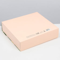 Коробка складная двухсторонняя Новогодняя ёлка, 20 18 5 см, БЕЗ ЛЕНТЫ - Дарите счастье фото 5