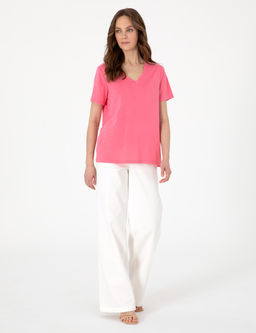 Pembe Regular Fit Ti__rt