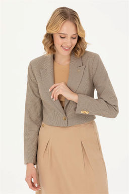 Женская куртка светло-коричневого цвета Неожиданная скидка в корзине - U.s. polo assn фото 3