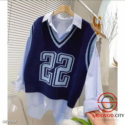 Жилетка женская из шерсти