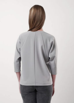 256742/161зп Джемпер женский (ЧЗ)