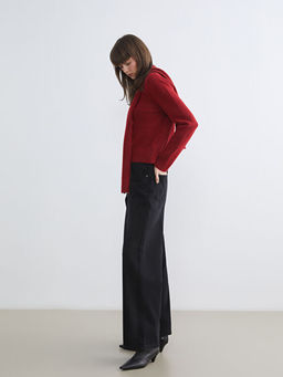 Wideleg Kad?n Jean Pantolon