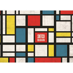 Скетчбук А4, 40 листов на гребне по короткой стороне В квадрате, обложка мелованный картон, твёрдая подложка, блок 100 г/м - Calligrata фото 5