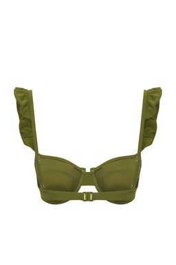 TRENDYOLMILLA Haki Balconette F?rf?rl? Bikini Ustu TBESS25BU00024  фото 8