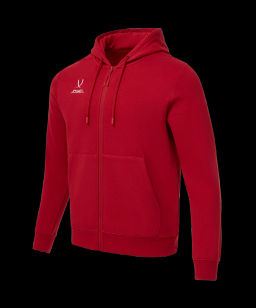 Худи JOGEL ESSENTIAL Fleece Zip Hoodie, темно-красный