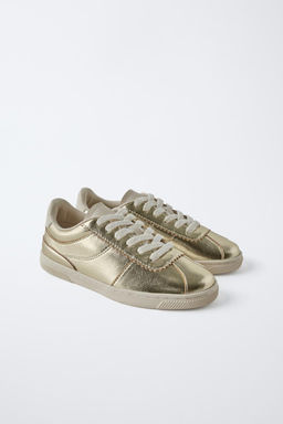 METALLIC SNEAKERS - Zara фото 2