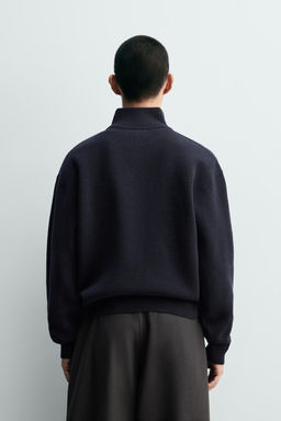 QUARTER-ZIP JUMPER - Zara фото 3