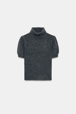 PUFF SLEEVE KNIT TOP - Zara фото 6