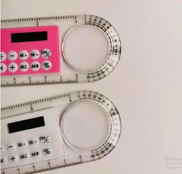 Калькулятор - линейка с лупой, 10см - Aopen фото 3