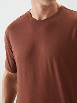 Bisiklet Yaka Penye Erkek Ti??rt