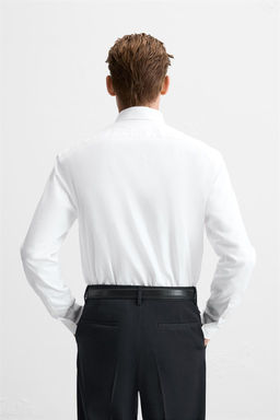 TEXTURED REGULAR FIT SHIRT - Zara фото 4