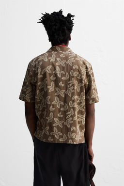 FLORAL JACQUARD SHIRT  OTIS KWAME KYE QUAICOE - Zara фото 3