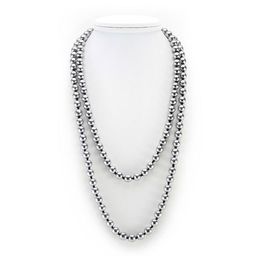 Бусы агат розовый, круглые 8мм, длинные 120см - Agat77 фото 4