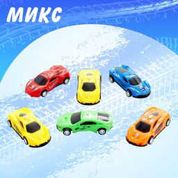 Машина Гонка, набор 6 шт., инерция - Simaland фото 16