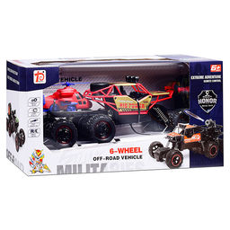 Машина "Багги" с вертолетом р/у, 27 MHz (свет, звук, USB) в коробке