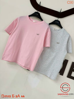 Футболка женская из хлопка