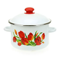 ЭМ_Кастрюля 4,0 л сфер. ДЕКОЛЬ ОБОД, арт. 1МС201Р