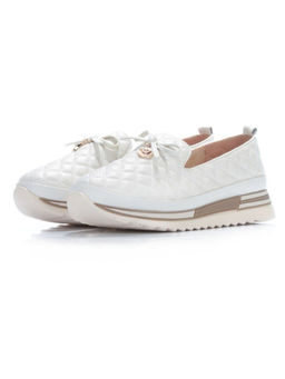 03-5016-5 LT. BEIGE Полуботинки женские (натуральная кожа)