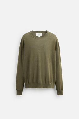 LIGHTWEIGHT 100% LINEN SWEATER - Zara фото 16