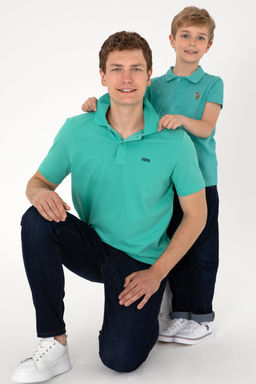 Erkek Гocuk Mint Basic Polo Yaka TiЕГrt - U.s. polo assn фото 3