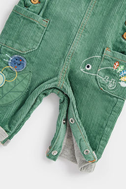 Mothercare / Полукомбинезон вельветовый и боди в комплекте