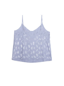 CONTE Топ для дома из ультрамягкой вискозы премиального качества LUX LOUNGEWEAR LHW 1000 grey-lilac