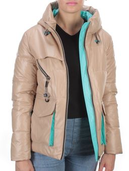 8265 BEIGE Куртка демисезонная женская BAOFANI (100 гр. синтепон) - Fashion фото 6