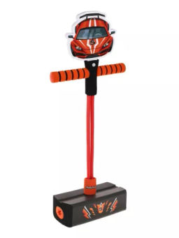 MobyJumper. Тренажер для прыжков со звуком Гоночная Машина оранжевая