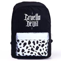 Рюкзак со светоотражающим карманом, 30 см х 15 см х 40 см Плохие девочки, Злодейки - Disney фото 3