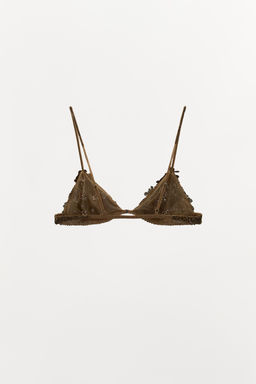 BEADED SEQUIN BRA - Zara фото 6