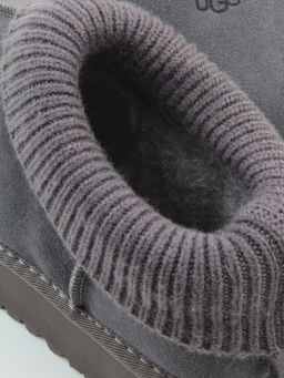 04-X-337 GRAY Угги женские (натуральная замша, 100% шерсть)