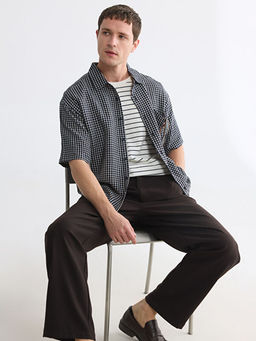 Рубашка мужская Regular Fit в клетку
