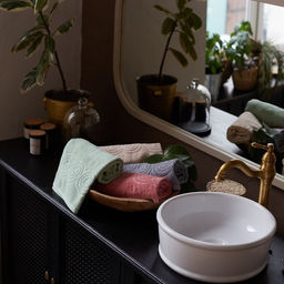 Полотенце махровое Love Life Border, 30х60 см, цвет пыльно-розовый, 100% хлопок, 380 гр/м2 - Lovelife фото 6