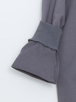 Bisiklet Yaka Bask?l? Erkek ?ocuk Sweatshirt - Waikiki фото 2