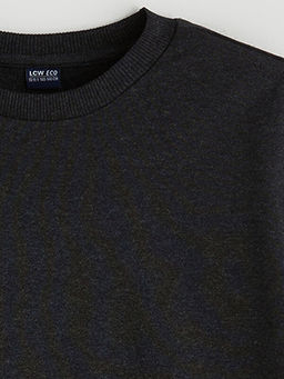 Bisiklet Yaka Erkek ?ocuk Sweatshirt
