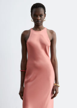 Vestido midi de sat?n sin mangas - H&m фото 9
