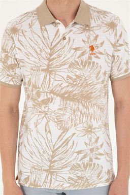 U. S. Polo Assn / Мужская футболка светло-хаки - U.s. polo assn фото 6