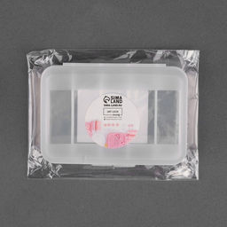 Цена за 10 шт. Органайзер для рукоделия, 5 отделений, 8.1×5.5×1.7 см, прозрачный