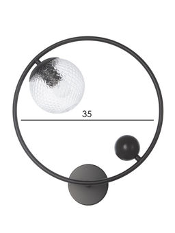 Бра 40281/1W, 1×60 Вт, E27, чёрный