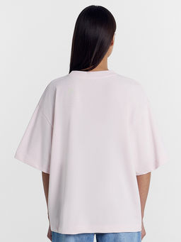 Футболка женская в светло-розовом цвете - Mark formelle фото 2