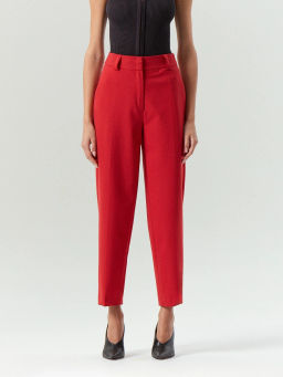 ЕМКА / Брюки зауженного кроя с шерстью - Emka фото 3