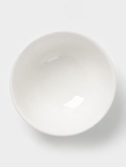 Цена за 2 шт. Салатник толстостенный Доляна White Label, 400 мл, d=12.5 см, фарфор, белый
